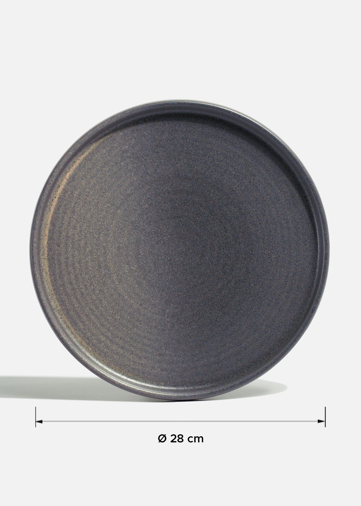 Platos trinche de porcelana gris Tartufo — imagen de producto, vista 2