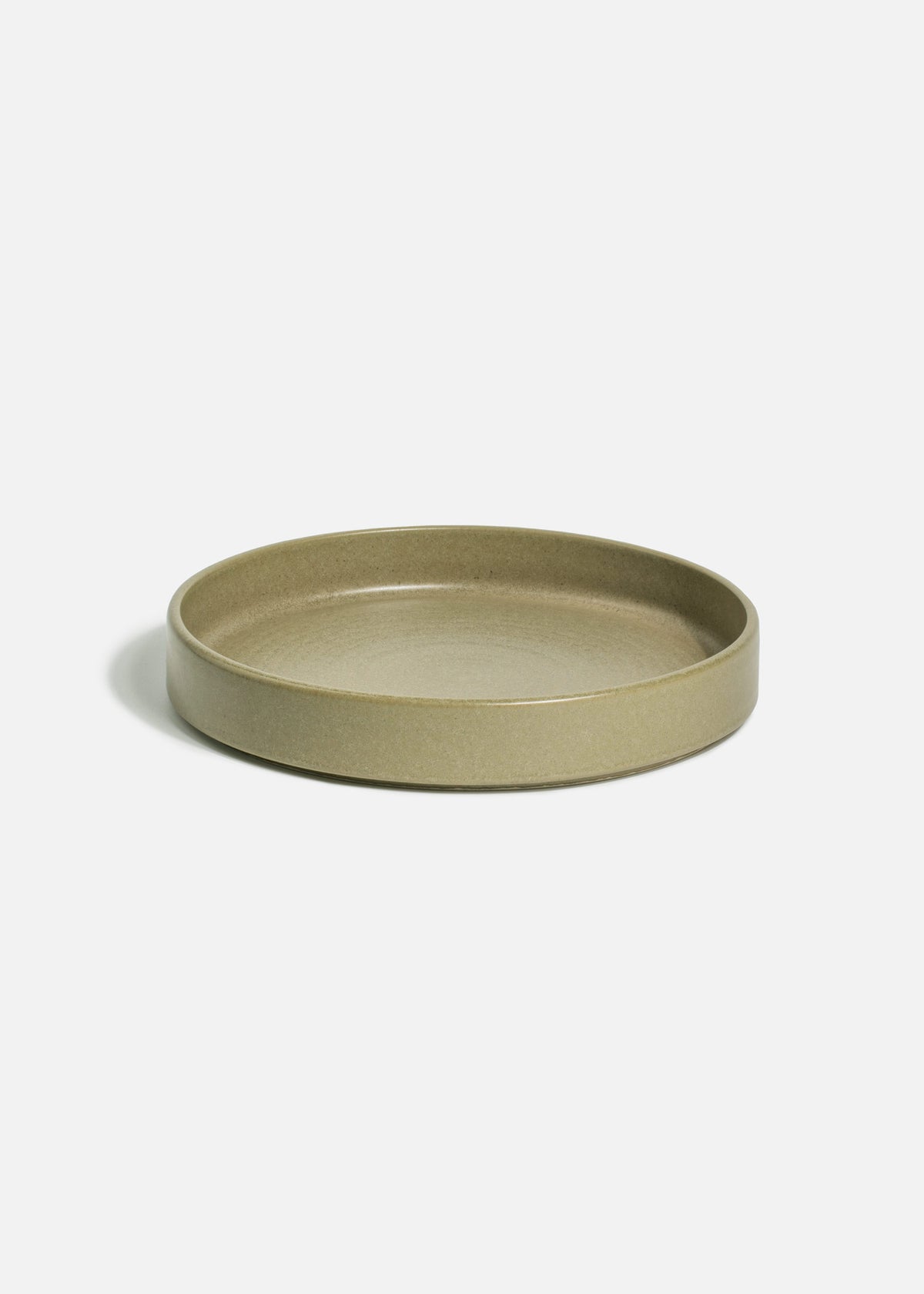 Bowl de porcelana verde mate Adelfa Ripple 23 cm 865 ml — imagen de producto