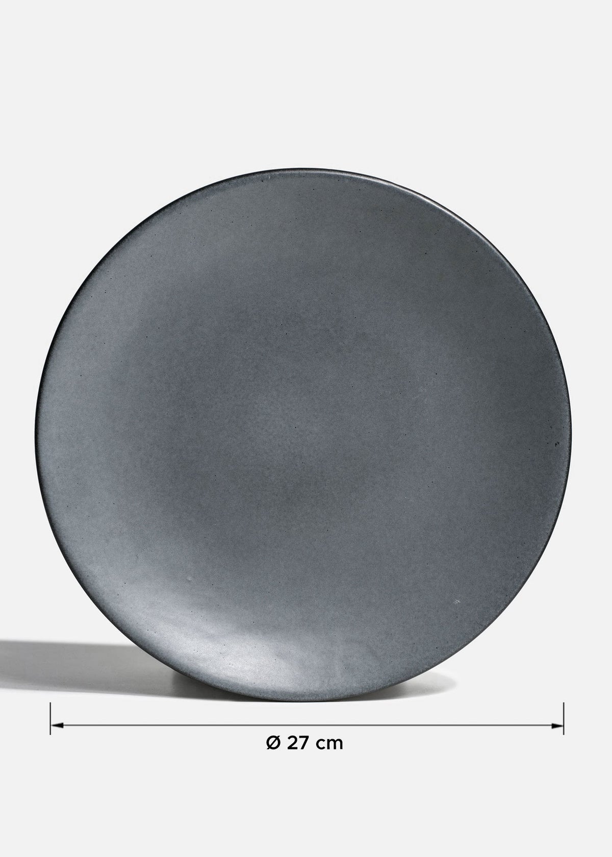 Platos trinche de porcelana gris Chrom — imagen de producto, vista 2