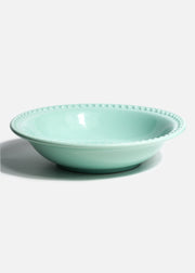 Plato hondo de cerámica turquesa Monet Ø 21 cm, 750 ml — imagen de producto