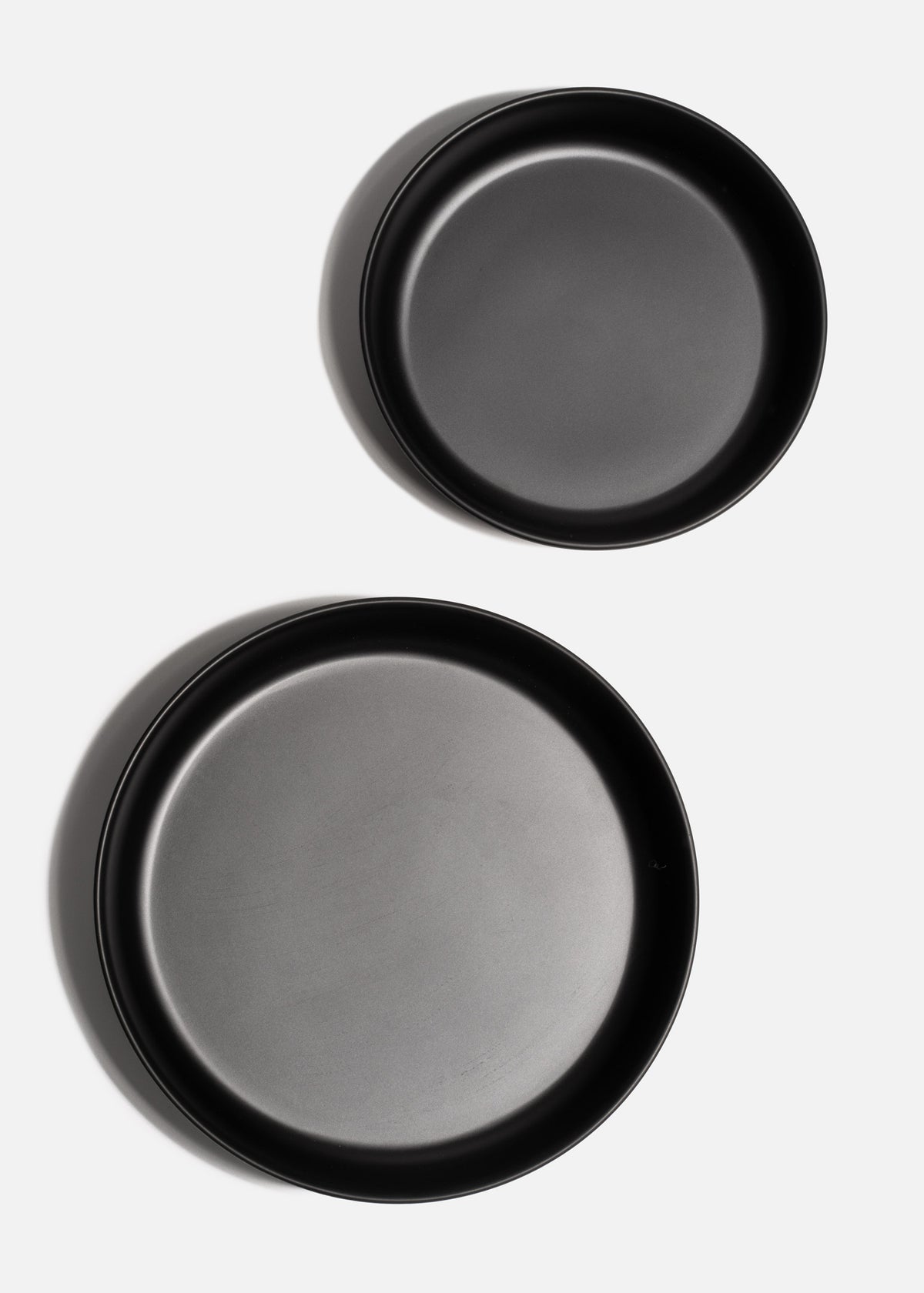 Platos trinche de melamina negro mate William — imagen de producto, vista 11