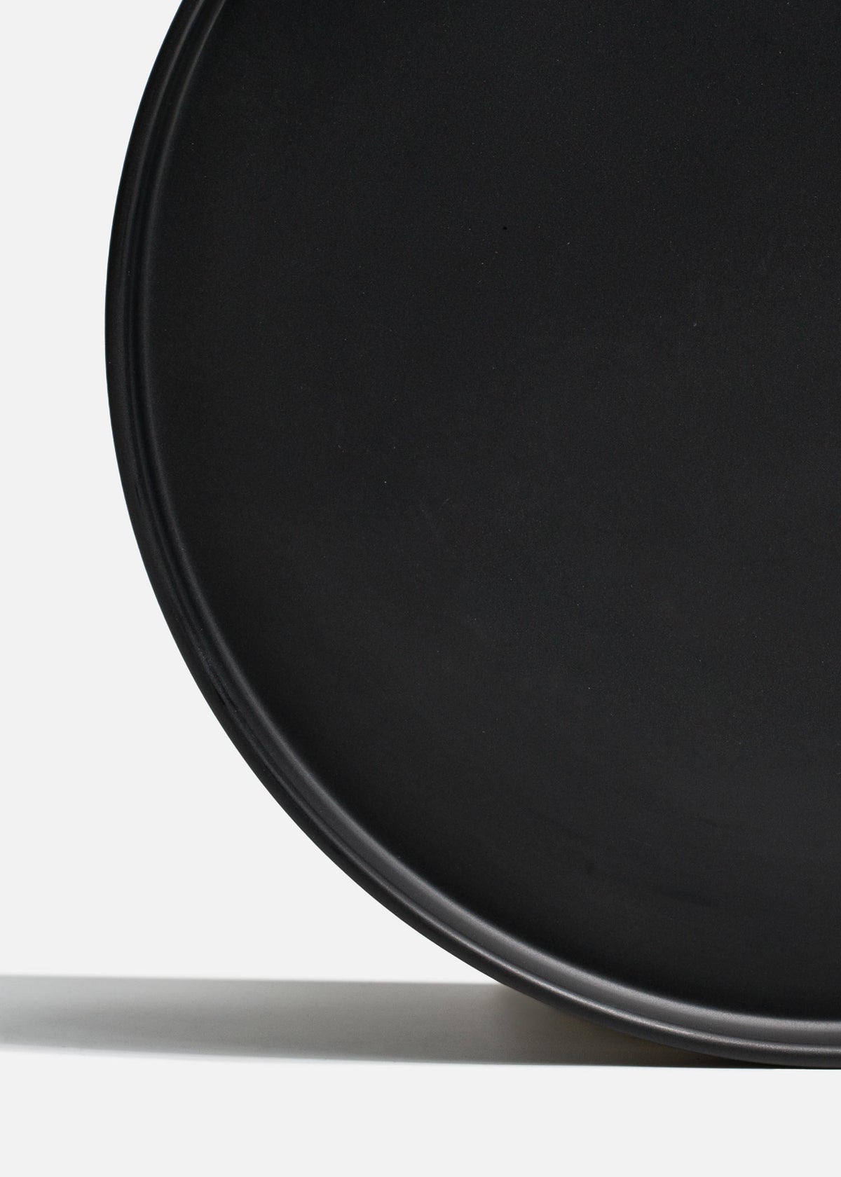 Platos trinche de melamina negro mate William — imagen de producto, vista 10