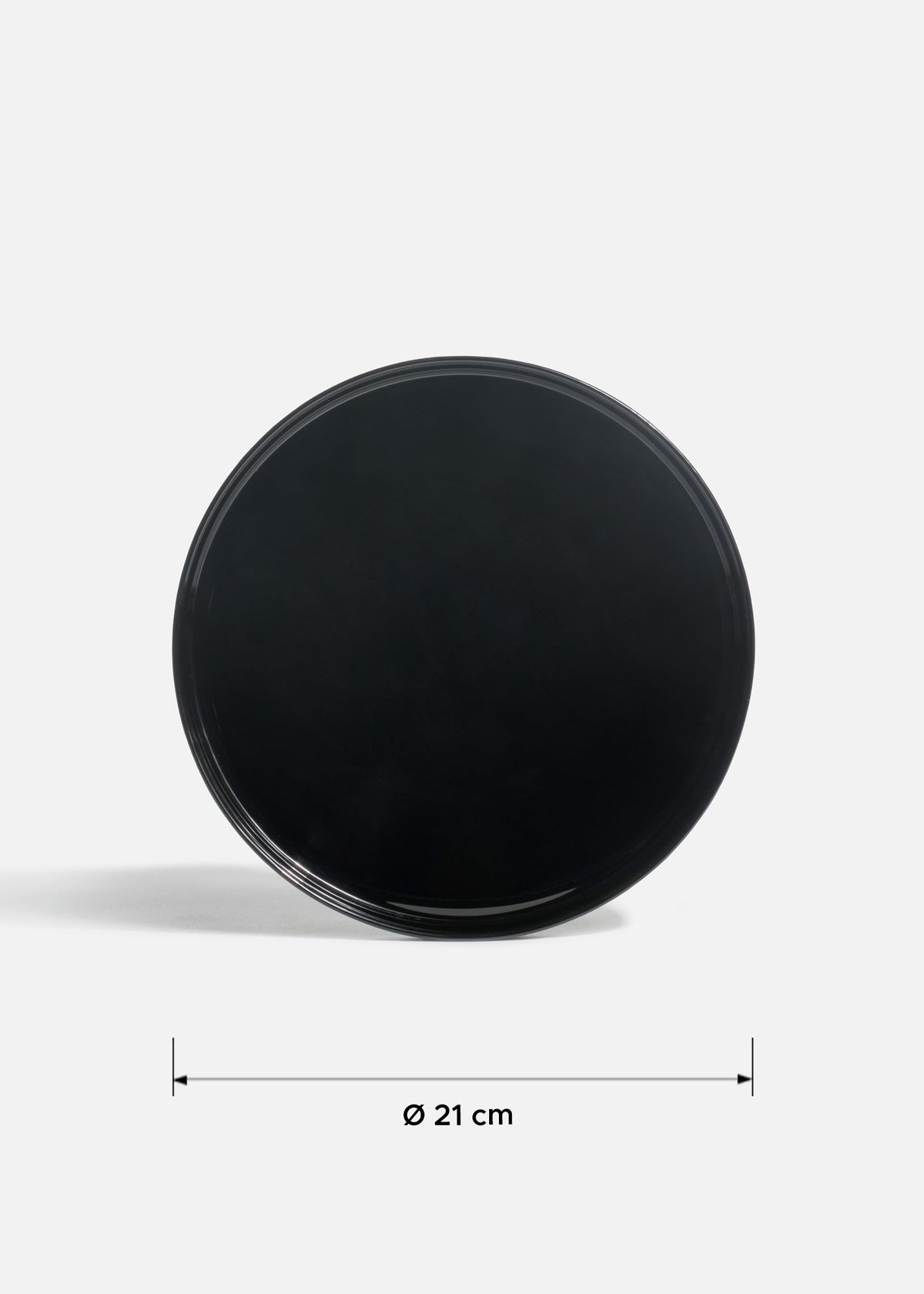 Platos trinche de opal negro barcelona — imagen de producto