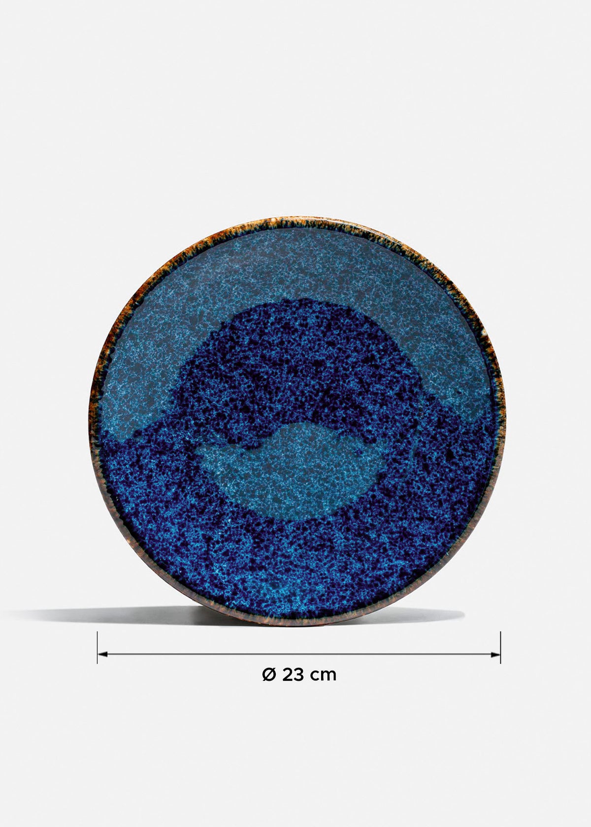 Platos trinche de porcelana azul Midnight — imagen de producto, vista 3
