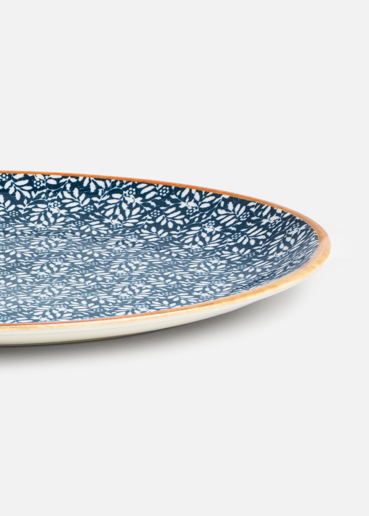 Platos trinche de porcelana blanco y azul Princess / Lottus — imagen de producto, vista 10