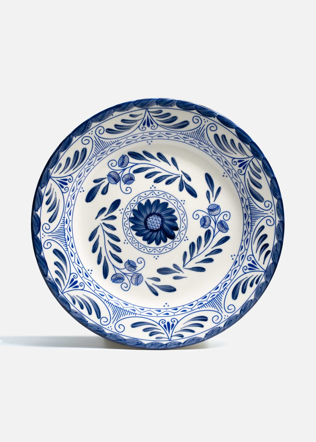 Platos trinche de porcelana azul Talavera — imagen de producto, vista 3