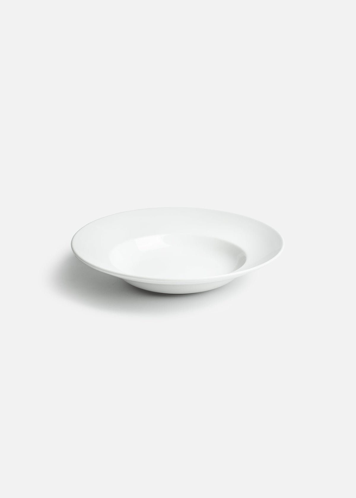 Platos hondos de porcelana blanco Messina. Premium — imagen de producto