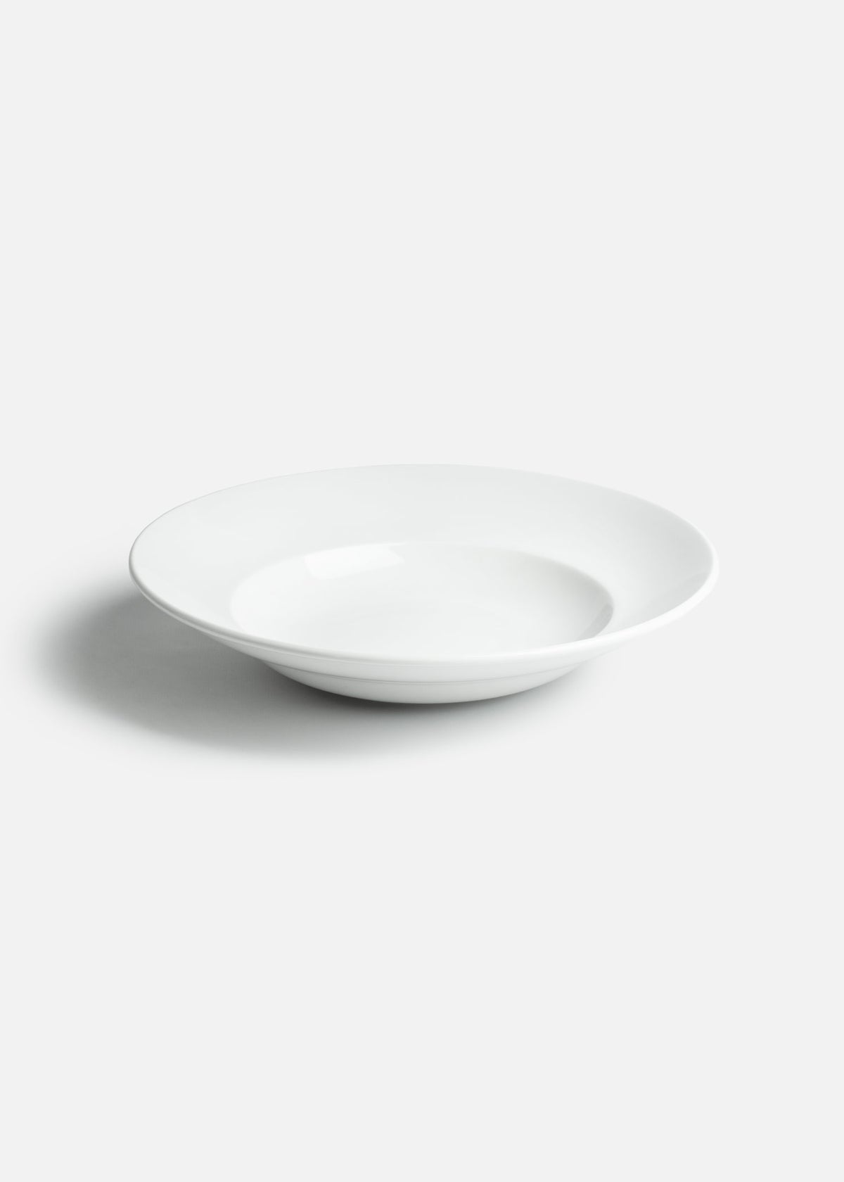 Platos hondos de porcelana blanco Messina. Premium — imagen de producto