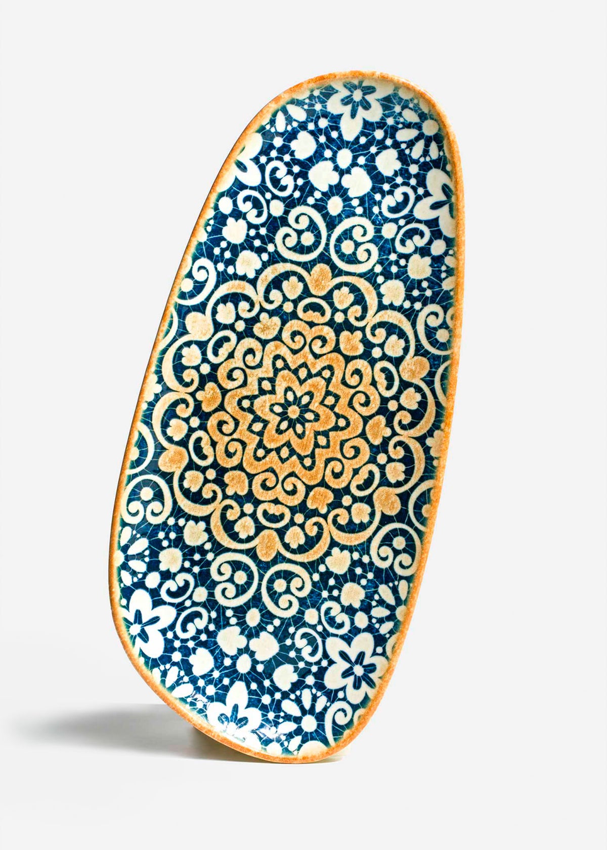 Charolas de porcelana azul Bursa — imagen de producto