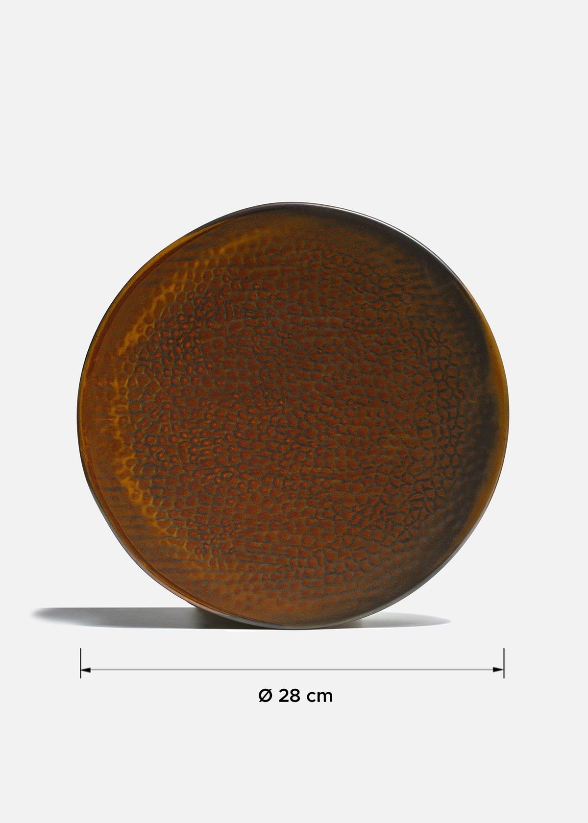 Platos trinche de porcelana café Copper — imagen de producto, vista 6