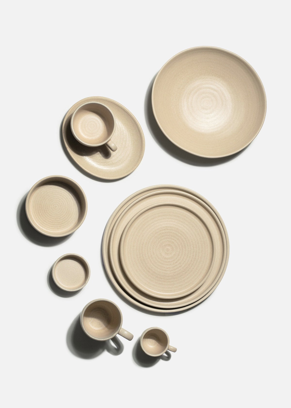 Platos trinche de porcelana café Sorrento — imagen de producto
