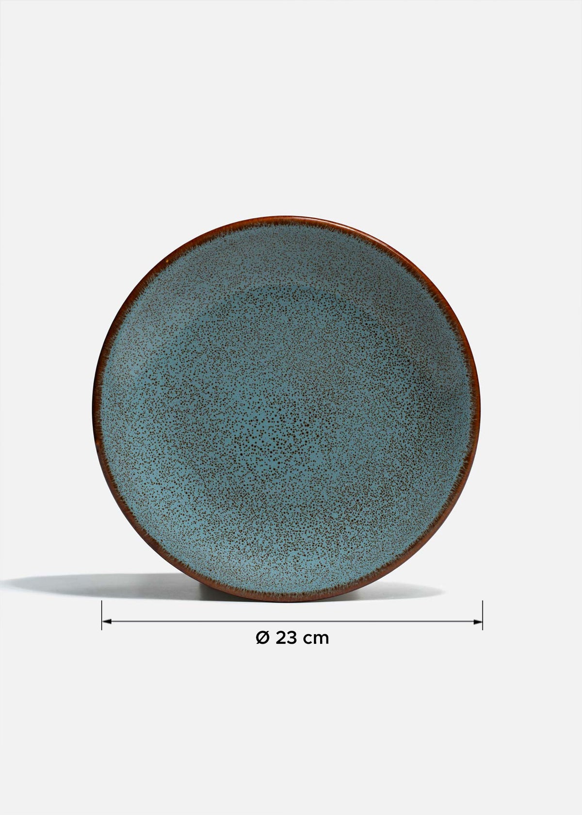 Platos trinche de porcelana gris Midnight — imagen de producto, vista 3