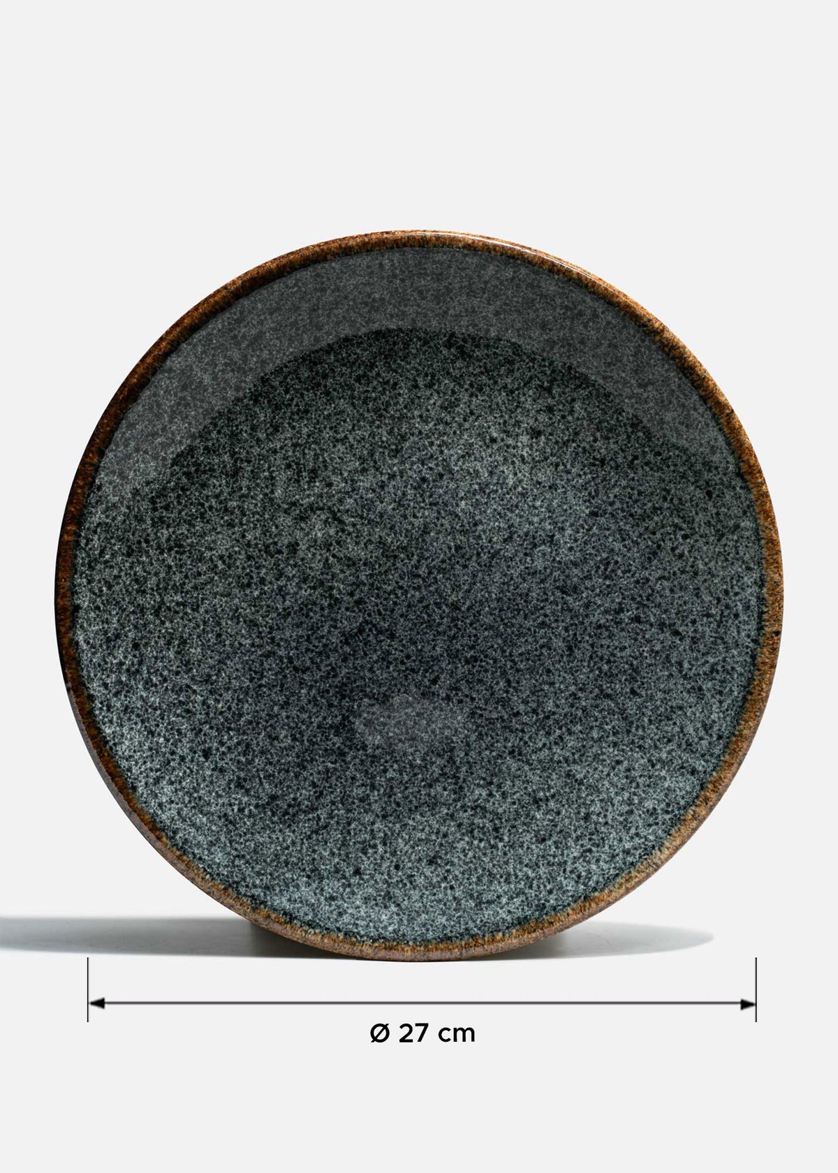 Platos trinche de porcelana negro Midnight — imagen de producto, vista 2