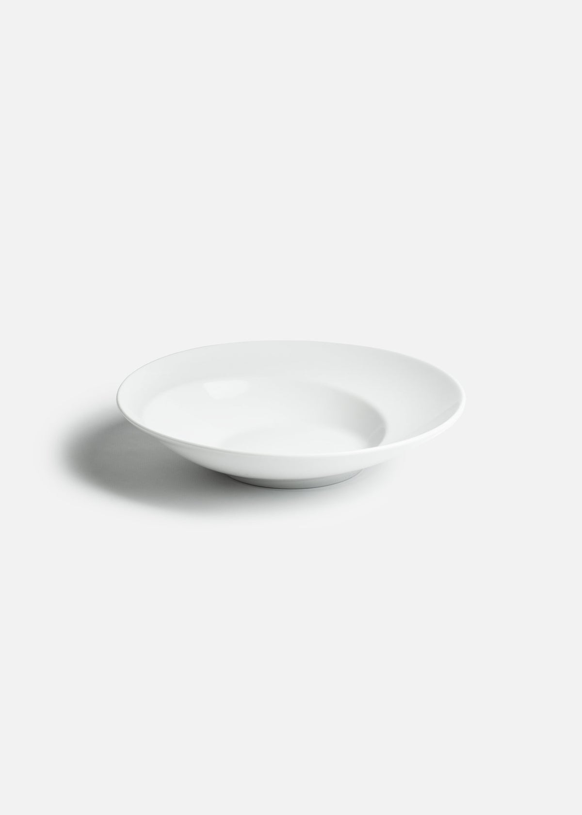 Platos hondos de porcelana blanco para pasta Messina — imagen de producto