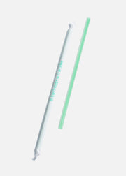 Popotes biodegradables de maíz verdes 26 cm — imagen de producto