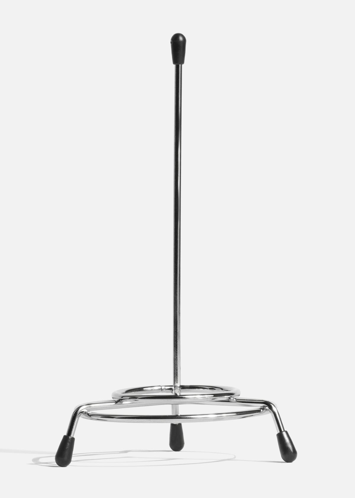 Porta notas de acero inoxidable cromado plata 15.2x7.5  cm — imagen de producto