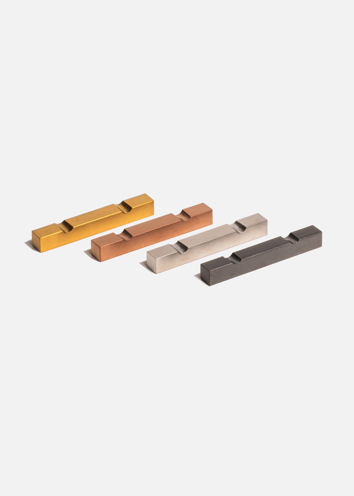 Porta palillos chinos de acero inoxidable Aura 6 cm — imagen de producto