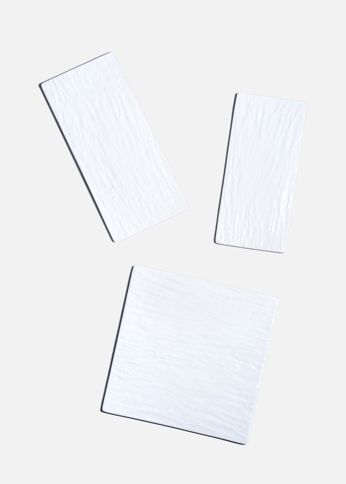 Charola de porcelana blanco Yvonne — imagen de producto, vista 1