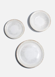 Platos trinche de cerámica blanco Super Nova — imagen de producto