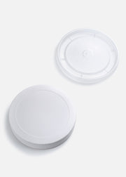 Tapas planas y domo de papel y pet para contenedores 16 y 32 oz. Premium — imagen de producto, vista 1