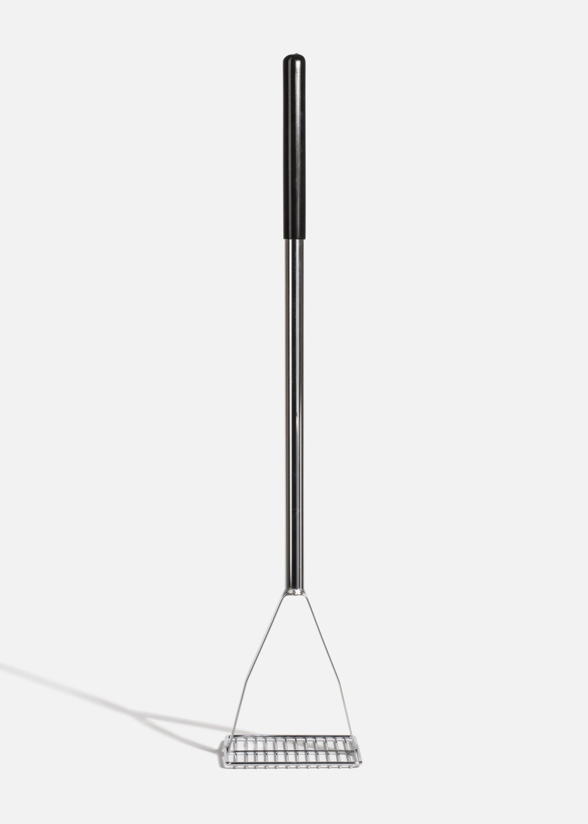 Prensador de papas industrial de acero inoxidable plata para cocina profesional 47.5 cm — imagen de producto
