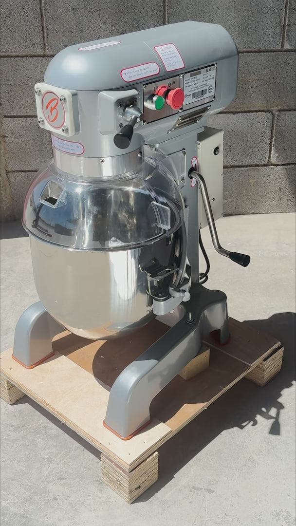 video detalles batidora industrial maha