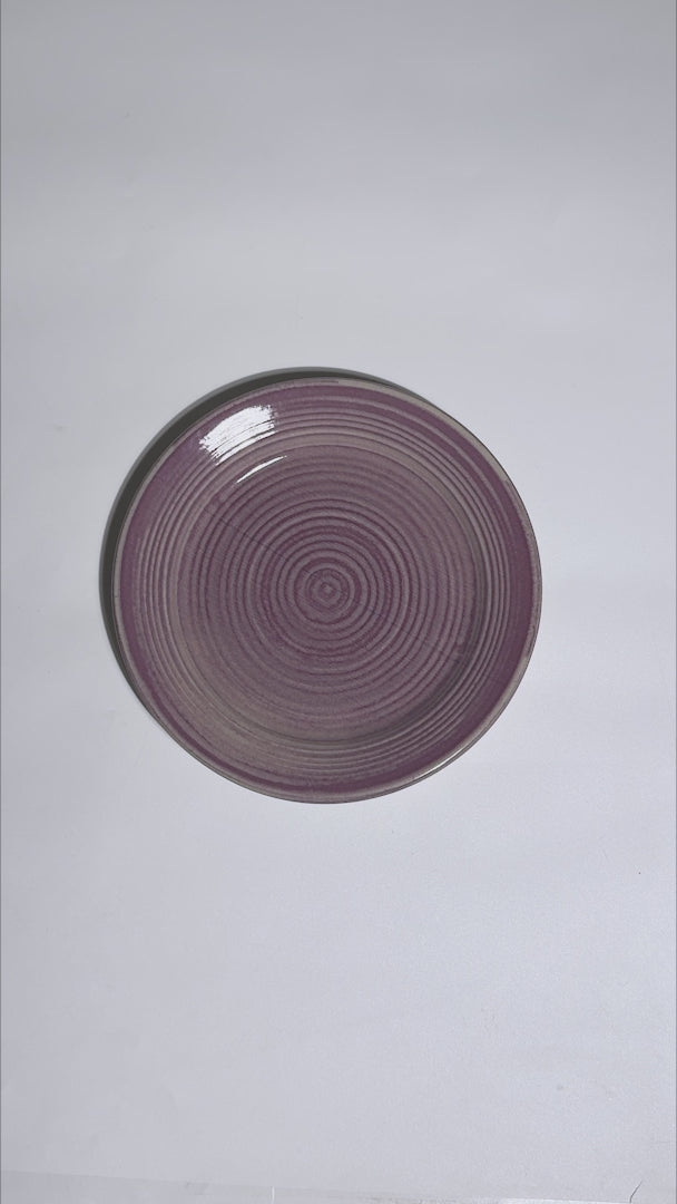 Cargar vídeo: Video del plato para pastel de cerámica morado México Lindo Ø 20 cm