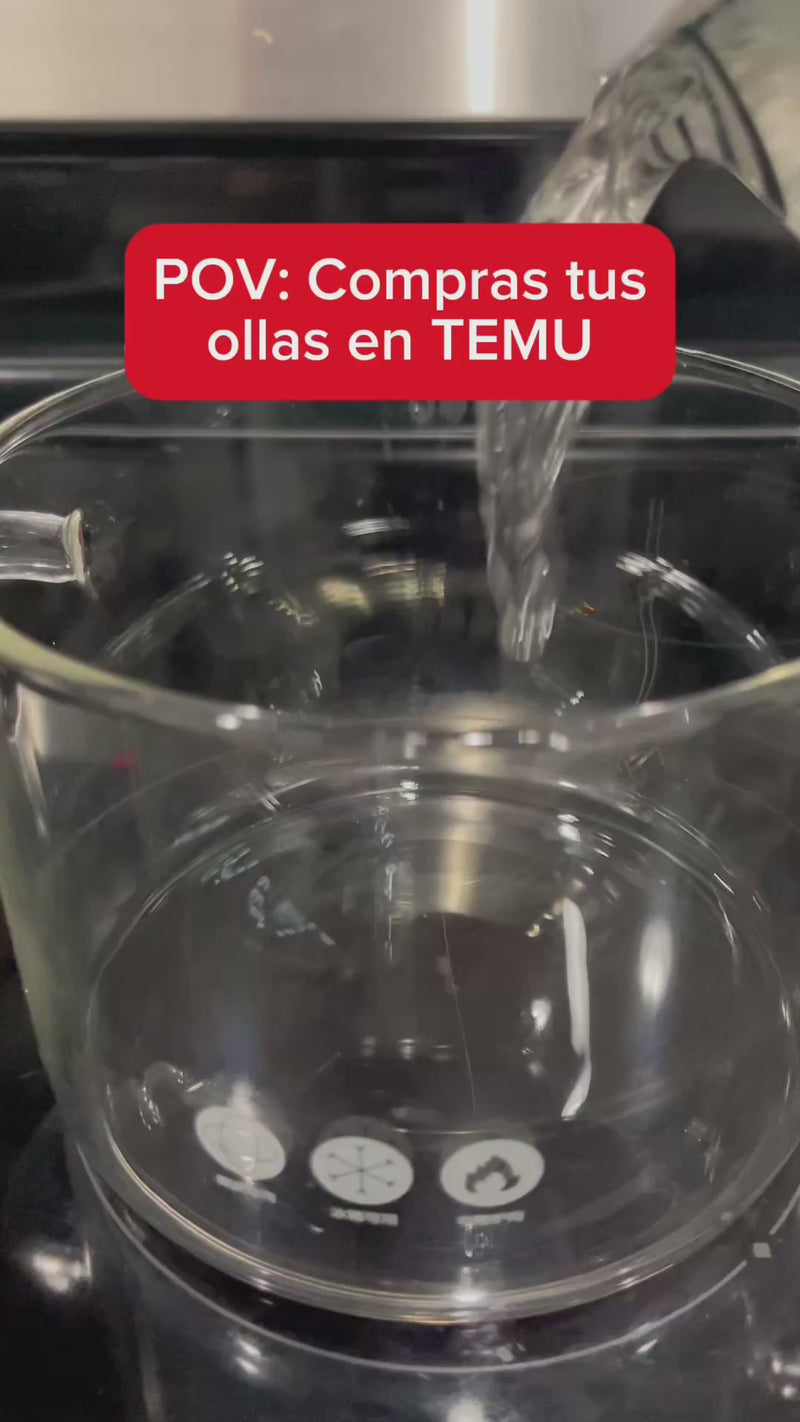 Olla de acero inoxidable plata con tapa 80 L — video de producto