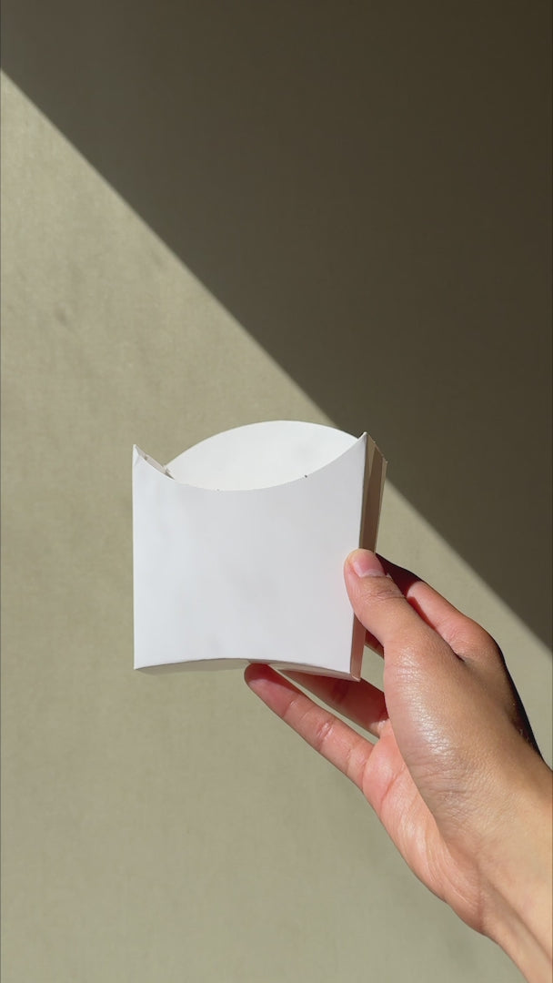 video detalles contenedor desechable maha