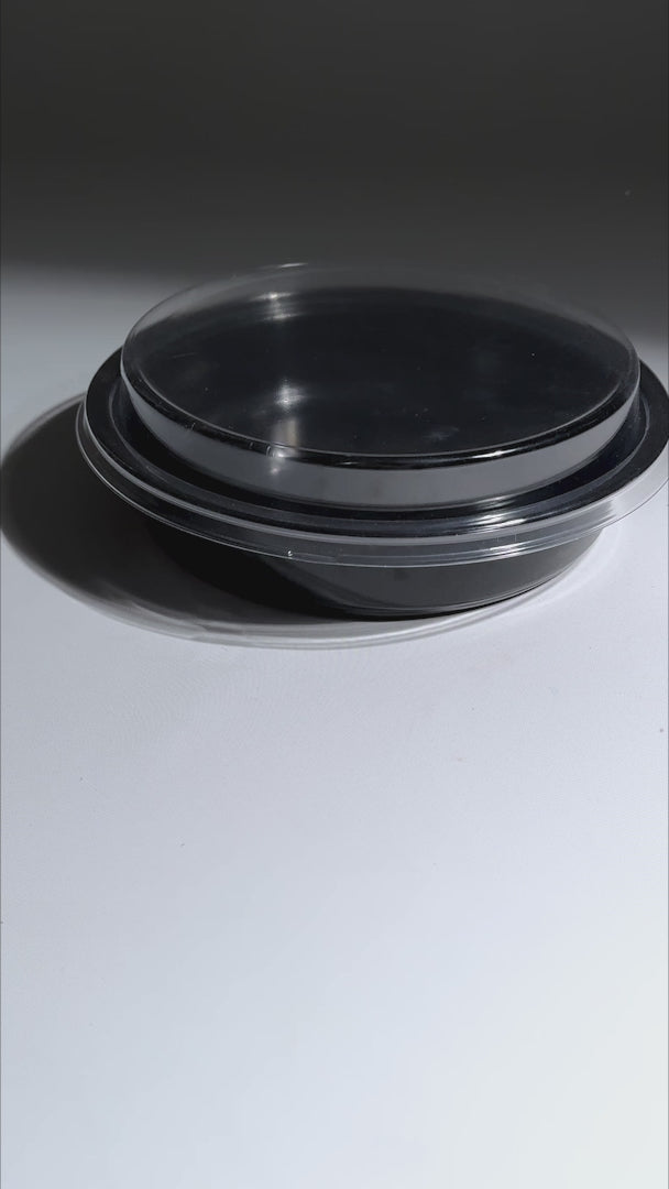 video detalles contenedor desechable maha