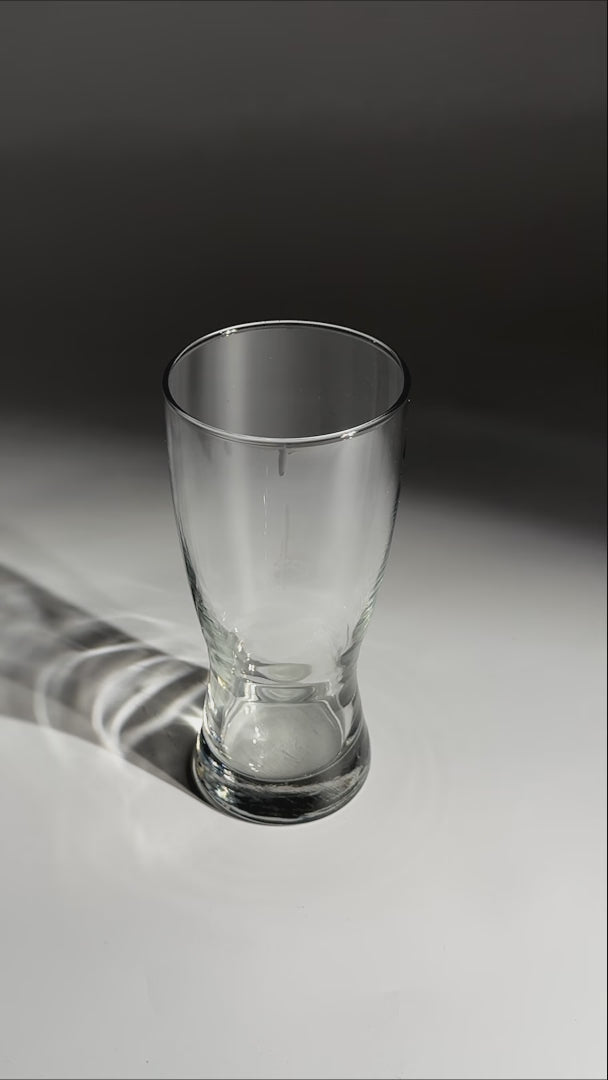 video detalles vaso de vidrio maha