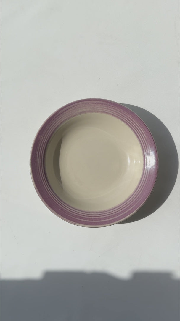 Video del plato sopero de cerámica morado México Lindo Ø 21 cm, 380 ml