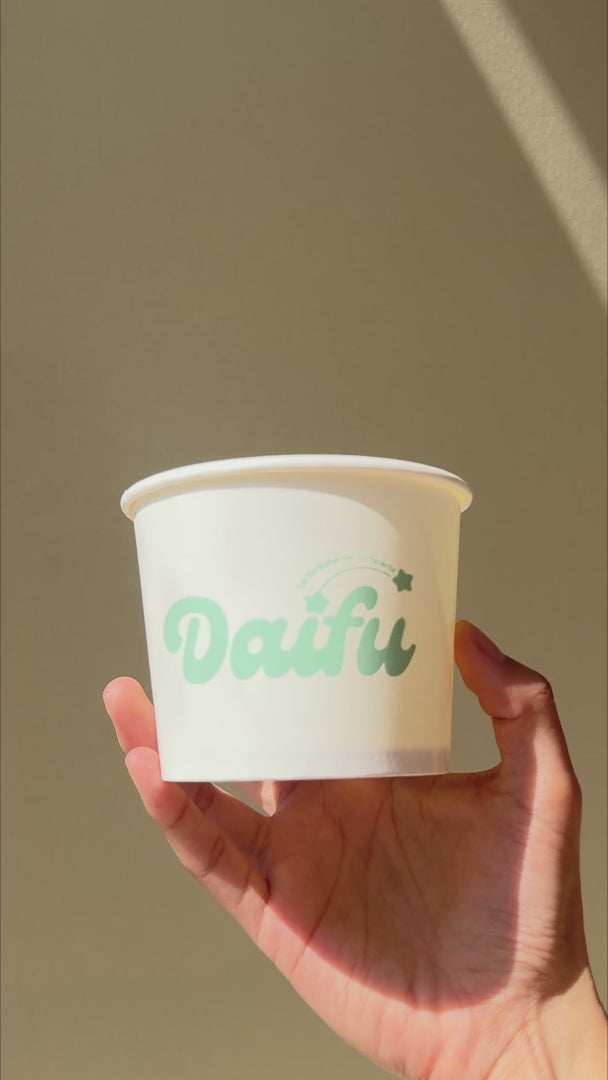 video detalles contenedor de papel personalizado maha
