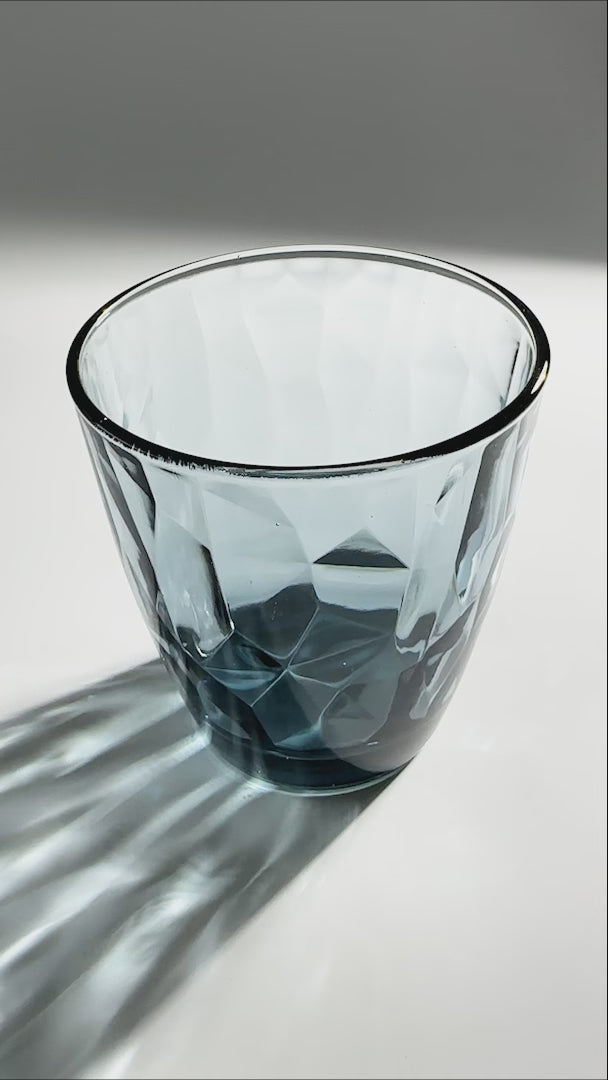 Cargar vídeo: video detalles vaso cristal azul ocean maha