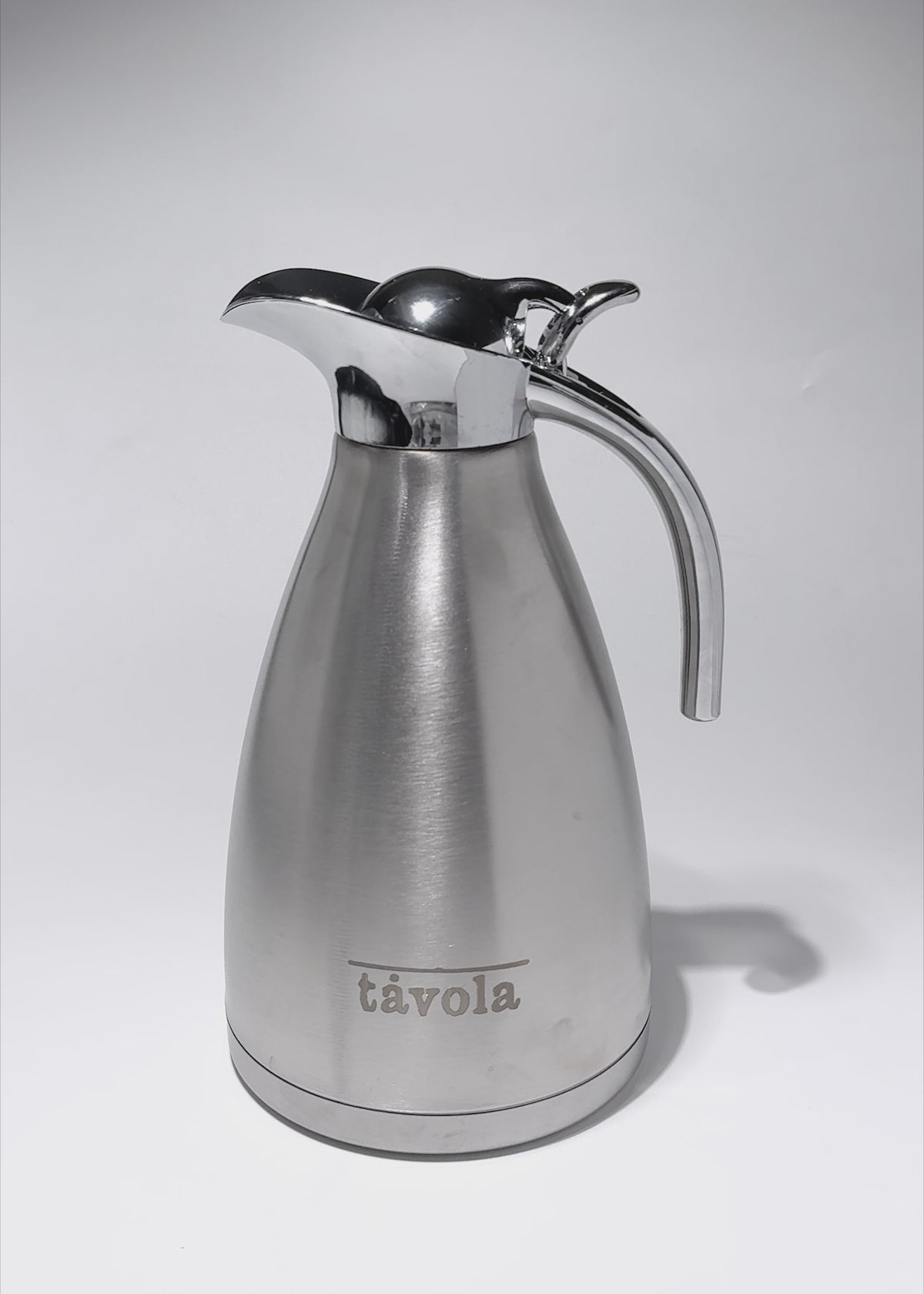 Cargar vídeo: Jarra cafetera térmica de acero inoxidable plata Luxury 2, 1.5 L