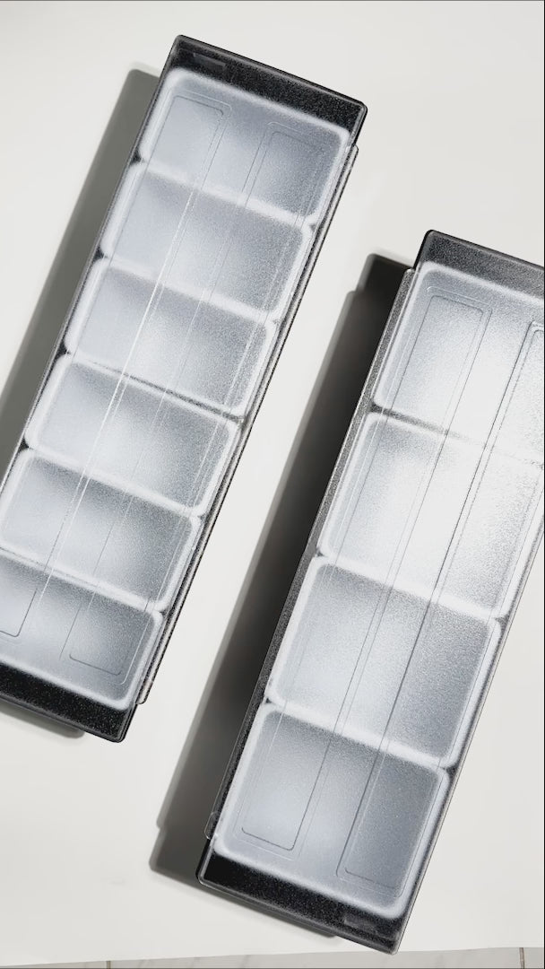 video detalles cajas de plástico maha