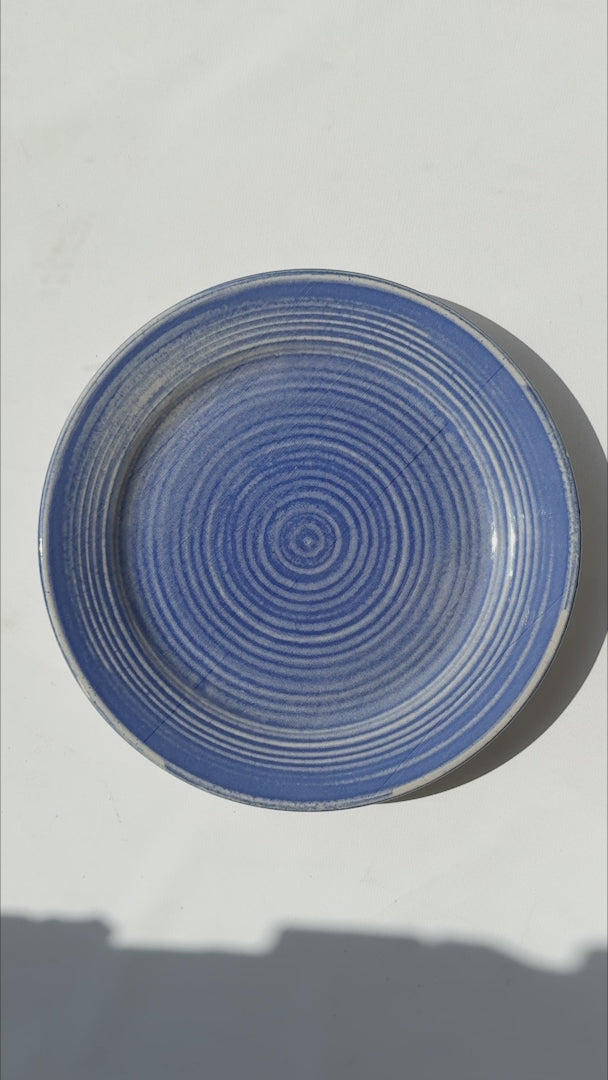 Cargar vídeo: Video del plato trinche de cerámica azul México Lindo Ø 27 cm