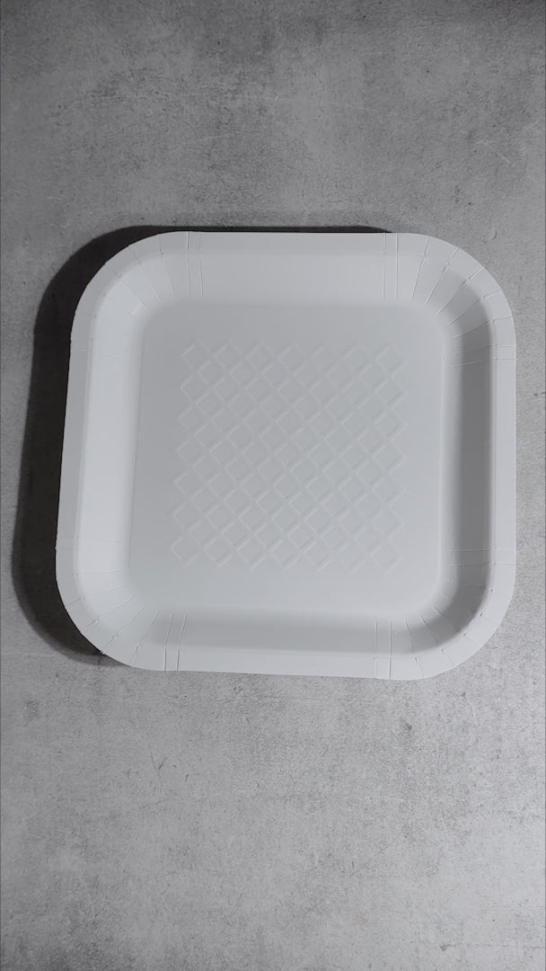 Cargar vídeo: video detalles plato desechable maha