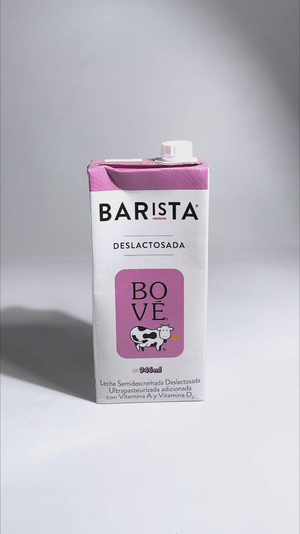 Cargar vídeo: Leche deslactosada ultrapasteurizada Bové 946 ml