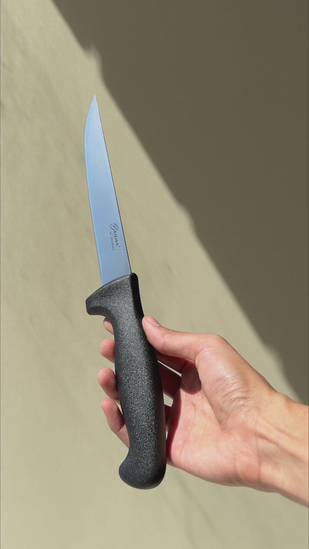 video detalles cuchillo para chef maha