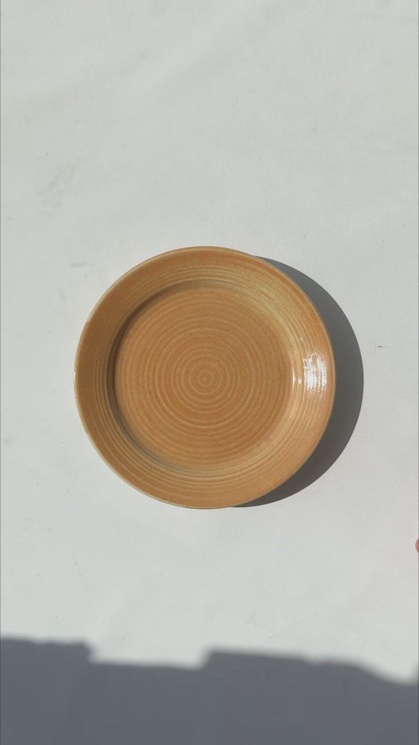 Video del plato para pastel de cerámica amarillo México Lindo Ø 20 cm