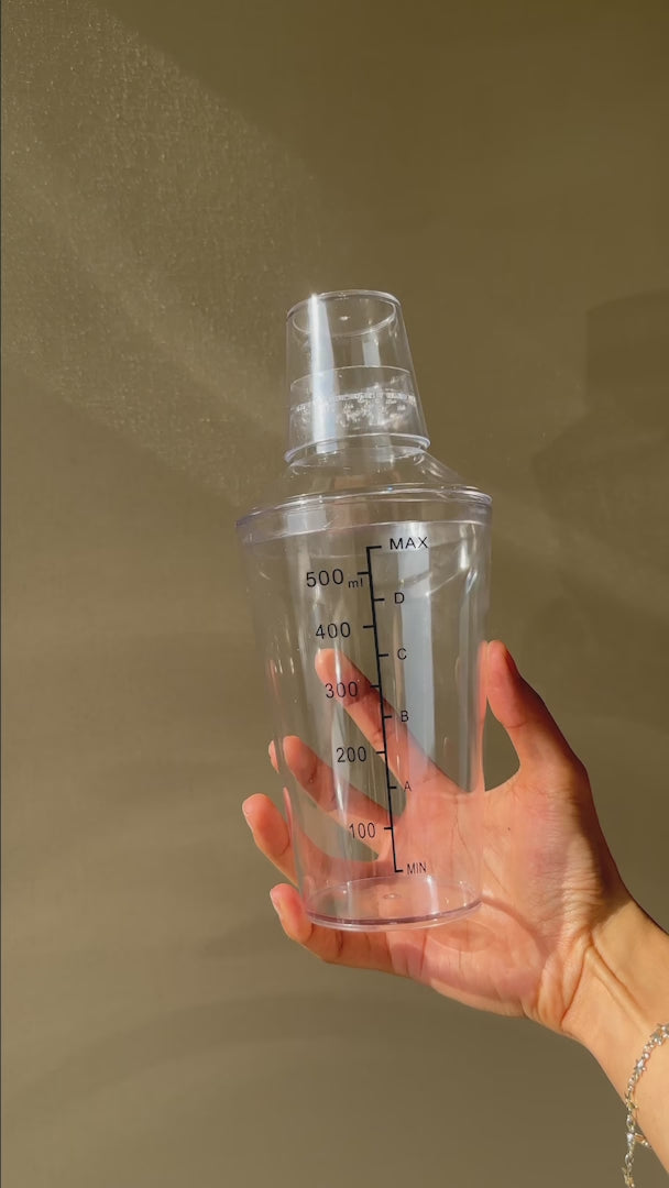 video detalles coctelera shaker maha
