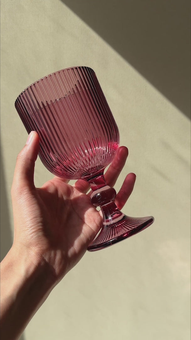 video detalles copa para agua maha