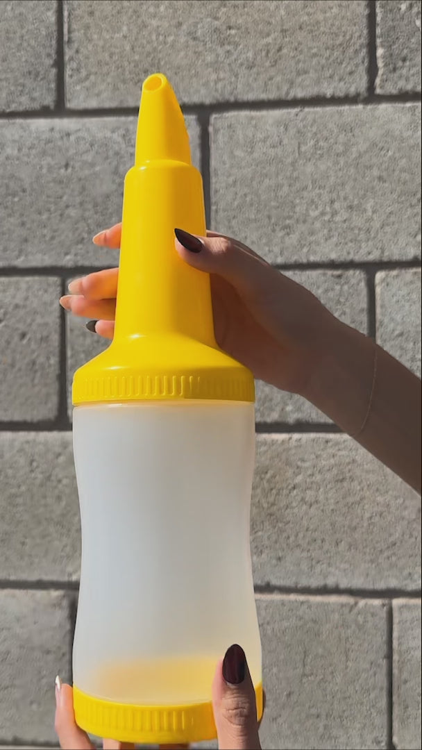 video detalles botella de plastico maha