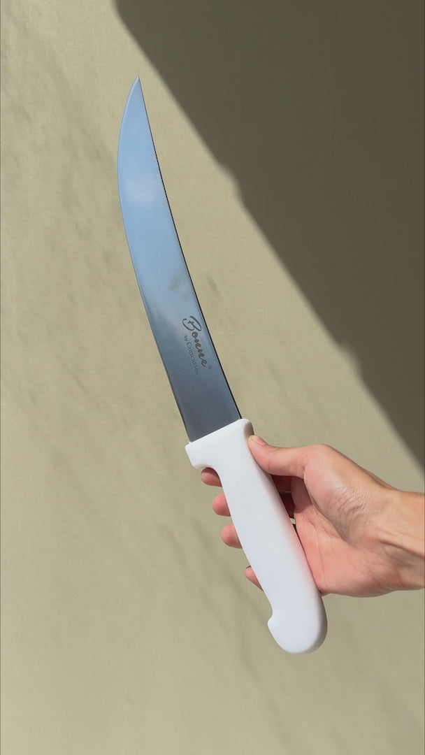 video detalles cuchillo para chef maha