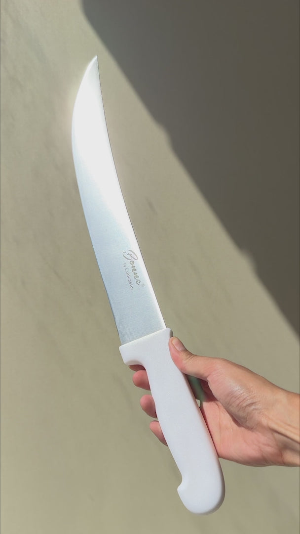 Cargar vídeo: video detalles cuchillo para chef maha