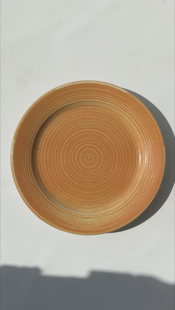 Video del plato trinche de cerámica amarillo México Lindo Ø 27 cm