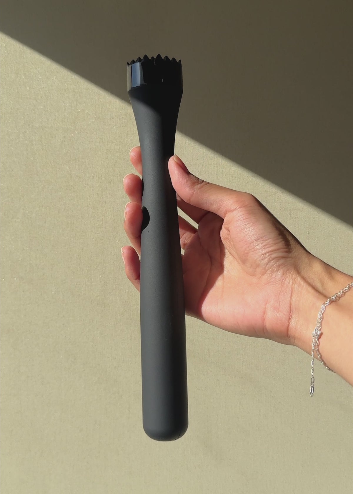 Cargar vídeo: Macerador para bar de polipropileno negro 24 cm