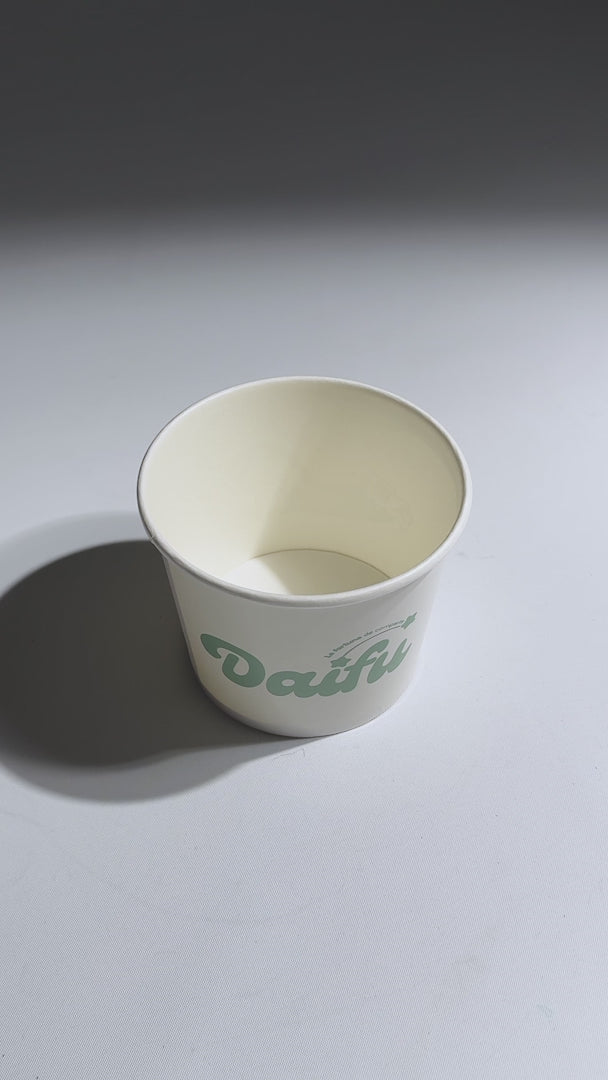 video detalles contenedor de papel personalizado maha