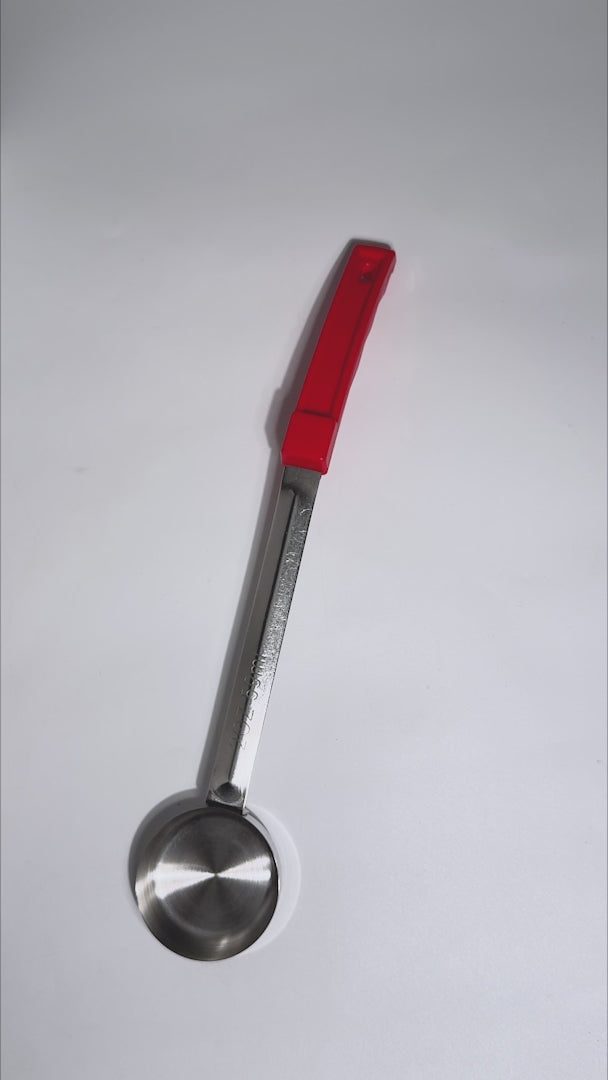 Cargar vídeo: Video del cucharón dosificador profesional de 20 oz para cocina y restaurante